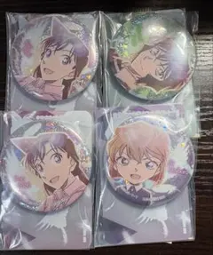 名探偵コナン 缶バッジ 彩光キラキラカンバッジコレクション