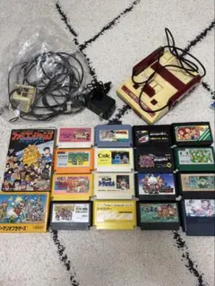 未使用】スーパーマリオブラザーズ + ファミコン本体セット 美品