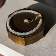 りん♪様専用♦︎14kgfエチオピアオパールブレスレット