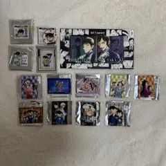 名探偵コナン アクリルキーホルダー マグネット ランダムスクエア缶バッジ