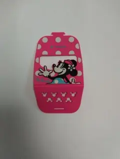 ミニーマウス シリコン製 スマホスタンド