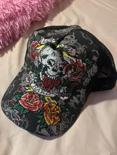 Yohji Yamamoto New Era キャップ スカルローズ - メルカリ
