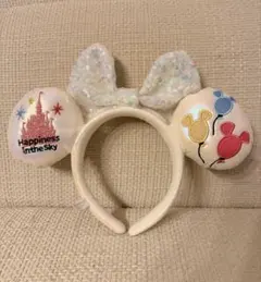 東京ディズニーリゾート限定　ハピネスインザスカイ バルーン　ミニー カチューシャ