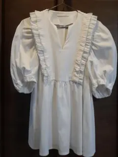 ● MARILYN MOON ● プリーツ カットソー Tシャツ チュニックのサムネイル