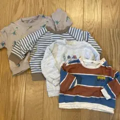 90サイズ トレーナー 4点セット