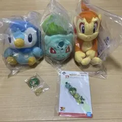 【JOJO】ポケモン キモリ アチャモ ミズゴロウ ぬいぐるみ ポケモン 一番くじ ぬいぐるみ ミズゴロウ アチャモ キモリ - メルカリ