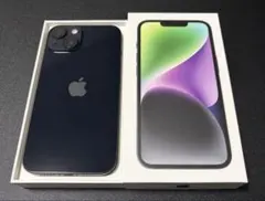 iPhone14 128GB ミッドナイト SIMフリー 付属品あり