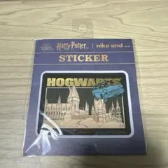 Harry Potter HOGWARTS ステッカー　ニコアンド