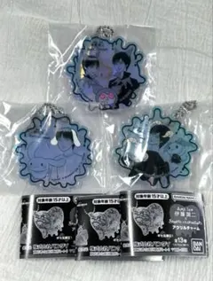 伊藤潤二×サンリオキャラクターズ アクリルチャーム 3点セット