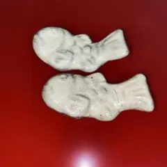 沖縄やちむん/魚箸置/2個