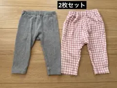 ユニクロ　GU 　ベビー　レギンス10分丈　2枚セット