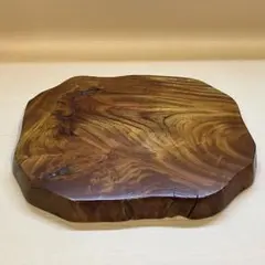 天然木の敷板　花台　d