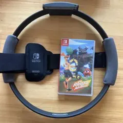 リングフィットアドベンチャーリングとバンド付き　箱無し