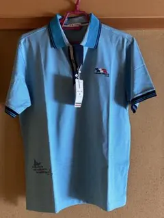 ラッセルノ　メンズ　ゴルフウェア　半袖ポロシャツ サスペンダー風 6(XL) Russeluno（ラッセルノ） 【超美品】ラッセルノゴルフ 半袖ポロシャツ
