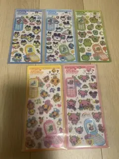 平成はっぴーフォン　たまごっち　シール　5枚まとめ売り