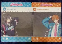 プロセカ メロパレ SNS風クリアカード 白石杏 東雲彰人