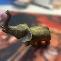 アンティーク真鍮製のオブジェ　象の置物