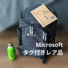 極レア】Microsoft マイクロソフト高機能リュック バックパック タグ付 
