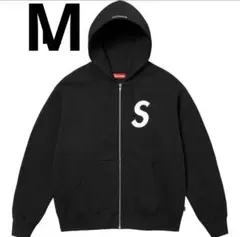 Supreme S Logo Zip Up Hooded Sweatshirt