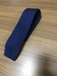 ABAHOUSE アバハウス ニットタイ　青