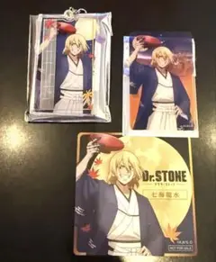 Dr.STONE まねきねこ 特典 コースター 七海龍水