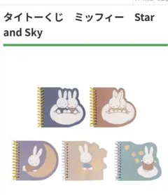 ミッフィー  タイトーくじ　Star and Sky 1番くじ　F賞