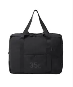 【美品】MILESTOミレスト ポケッタブルボストンバッグ 35L ブラック