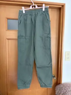カーゴパンツ Mサイズ カーキ サイドポケット