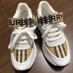 BURBERRY バーバリー スニーカー 1回短時間着用 美品 36【23cm】のサムネイル