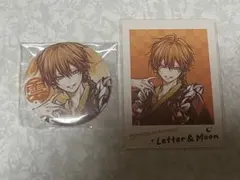 雅血の陰陽師 コラボカフェ letter＆moon ミニフォトカード 缶バッジ