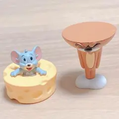 トムとジェリー ジェリー  タフィー フィギュア 2個