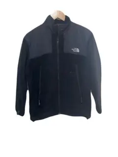 THE NORTH FACE ブラック フリースジャケット S 刺繍ロゴ