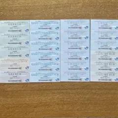 JR西日本株主優待割引券　各種