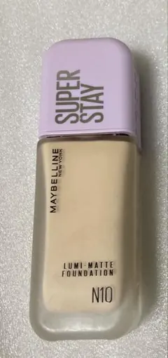 メイベリン　SPステイ　ルミマットリキッドファマンデーション　N10