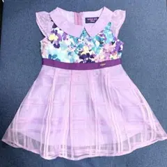 ANNA SUI MINI♡フラワーワンピース 100