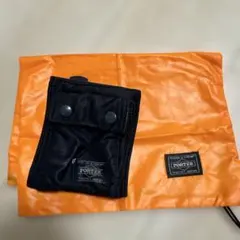 PORTER 二つ折り財布 ブラック