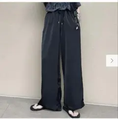 最終価格　drobe 人気アイテム　ワイドパンツMサイズ
