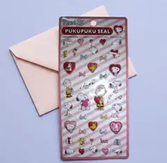 PEANUTS ぷくぷくシール スヌーピー キャラクター