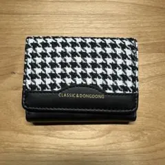 CLASSIC&DONGDONG 三つ折り財布 ハウンドトゥースのサムネイル