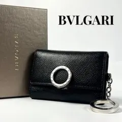 ✨未使用展示品・箱保証書付き✨ BVLGARI キーケース ロゴマニア 6連
