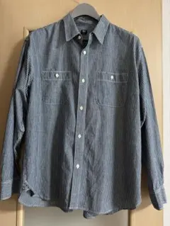 UNIQLO ストライプ長袖シャツ XXL