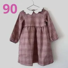 ペアマノン pairmanon オケージョン ワンピース ピンク 90