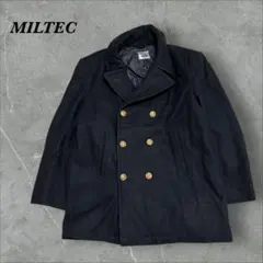 42] Miltecピーコート US NAVY ジャケットブルゾン 古着 ウール