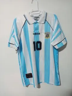 アルゼンチン代表　マラドーナ　10番　ユニフォー厶　中古品のサムネイル