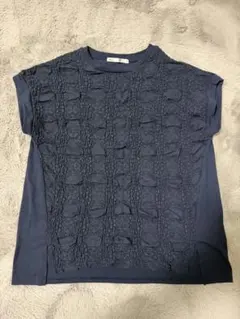 ikka 半袖 Tシャツ ネイビーのサムネイル