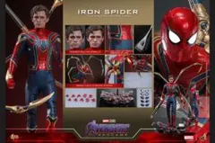 【ゲリラセール】アルチザン　植毛版　ホットトイズ　アイアン・スパイダー　新品 ムービー・マスターピース アルチザン】『アベンジャーズ／エンド