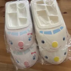 新品4個セット　お子様ランチプレート しんかんせん　おこさまランチ