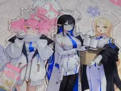 ブルーアーカイブ リン モモカ アユム アクリルスタンド チケット風