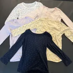 110cm・120cm 5点セット☆女の子 肌着 シャツ