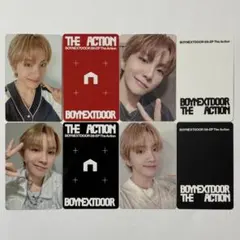 BOYNEXTDOOR ウナク THE ACTION weverse ユニバ